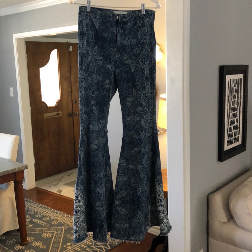 Free People bell bottom jeans